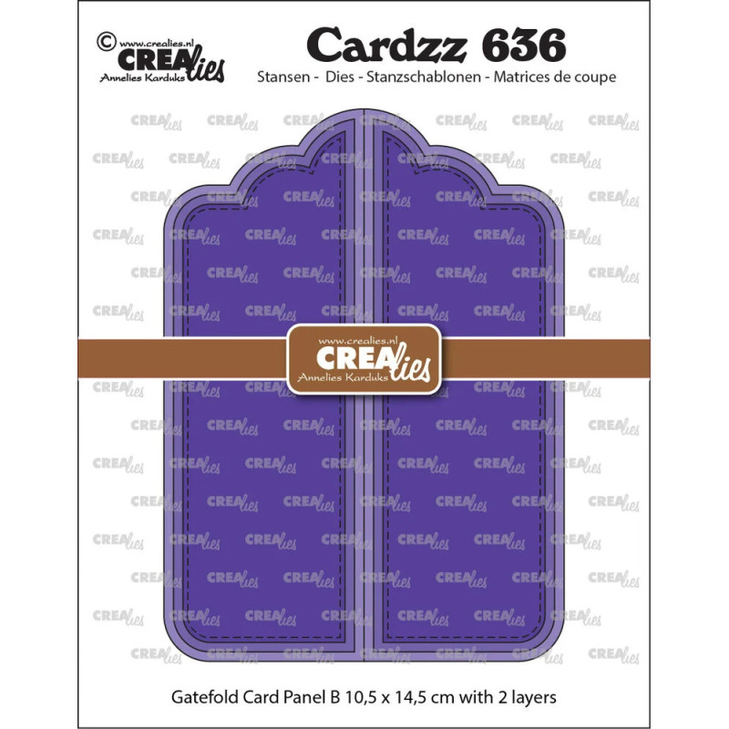 CREAlies - Cardzz - Gatefold Card Panel B - CLCZ636