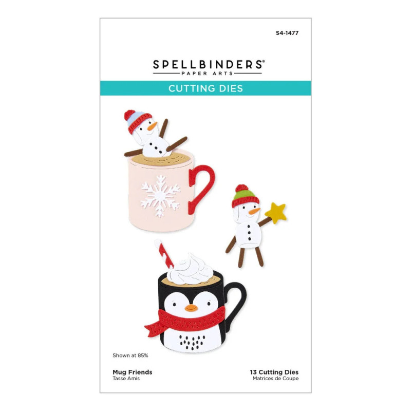 Spellbinders - Mugs & Kisses - Mug Friends - S4-1477