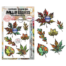 AALL And Create - Stamp Set A6 - Hearted Nature - Unbe-leaf-able - AALL-TP-1344