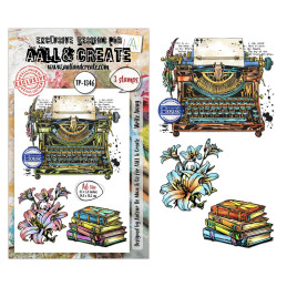 AALL And Create - Stamp Set A6 - Hearted Nature - Write Away - AALL-TP-1346