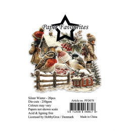 Paper Favourites - Die Cuts - Silent Winter - PFD078