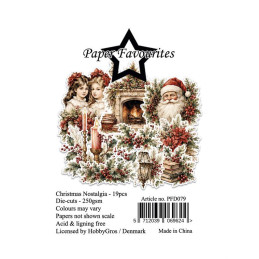 Paper Favourites - Die Cuts - Christmas Nostalgia - PFD079