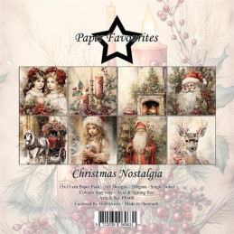 Paper Favourites - Papirpakke 15x15 - Christmas Nostalgia - PF600