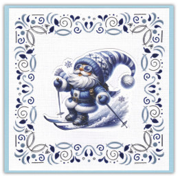 Dot And Do 312 - Blue Winter Gnomes