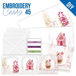 Stitch And Do Cards 45 - Candy Christmas