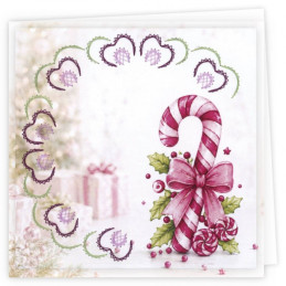 Stitch And Do Cards 45 - Candy Christmas