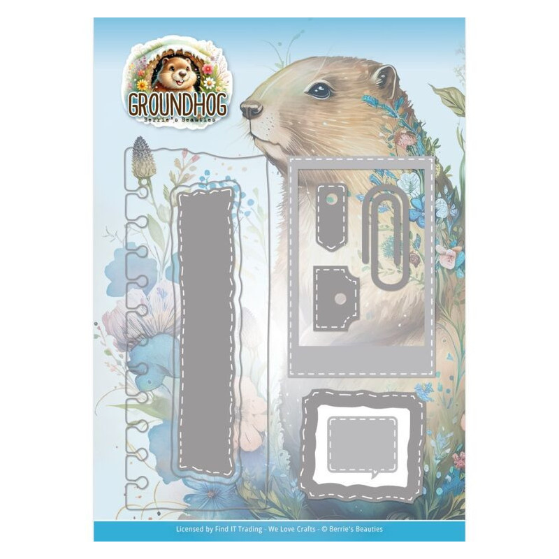 Berries Beauties - Groundhog - Groundhog Notebook - BBD10139
