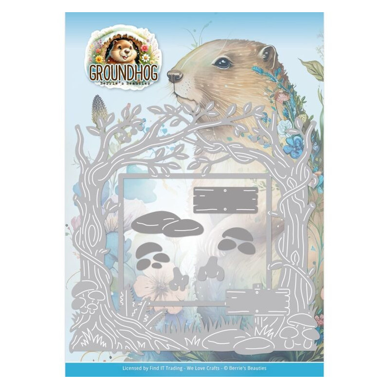 Berries Beauties - Groundhog - Groundhog Frame - BBD10141