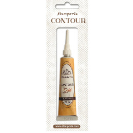Stamperia - Create Happiness Contour Liner - Gold