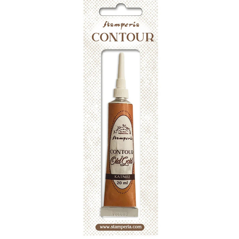 Stamperia - Create Happiness Contour Liner - Old Gold