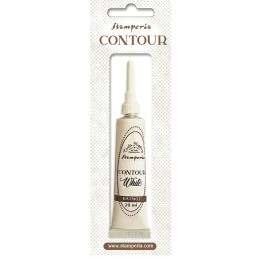 Stamperia - Create Happiness Contour Liner - White