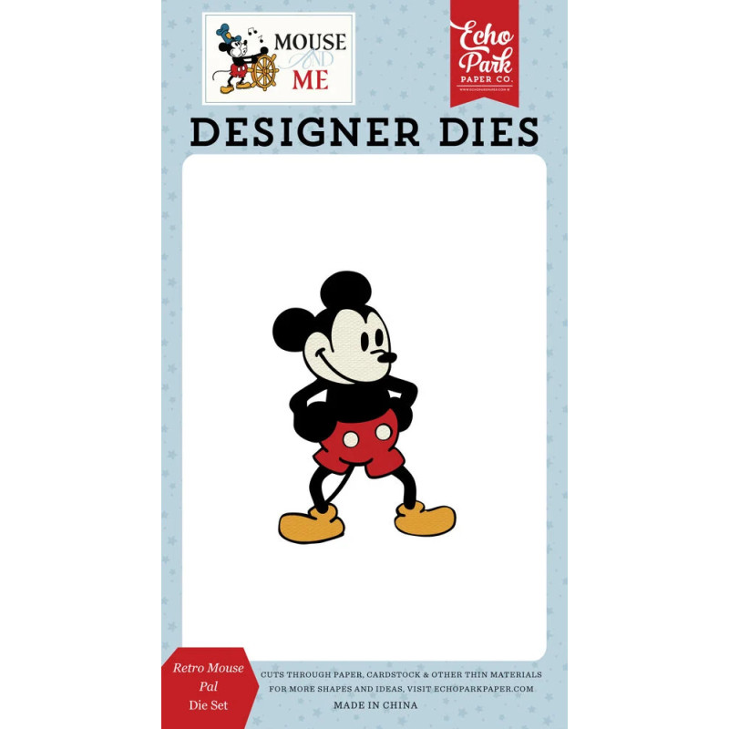 Echo Park Paper Co. - Mouse And Me - Retro Mouse Pal - MAM487040