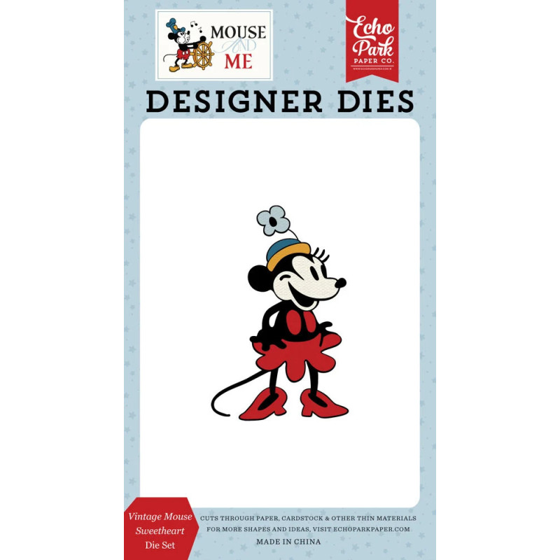 Echo Park Paper Co. - Mouse And Me - Vintage Mouse Sweetheart - MAM487041
