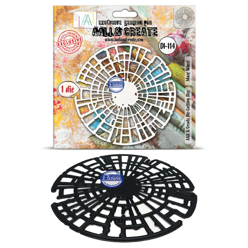 AALL And Create - Cog Wheel - Maze Wheel - AALL-DI-114