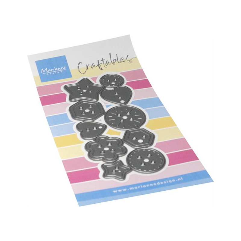 Marianne Design - Craftables - Buttons - CR1753