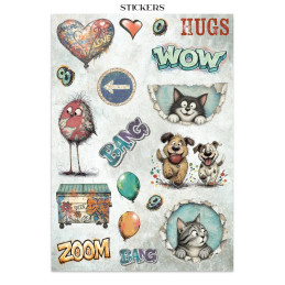 Stamperia - Junk Journal - Furry Friends 2 - SBJK33