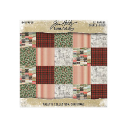 Idea-Ology - Tim Holtz - Palette Collection 8x8 - Christmas - TH94482