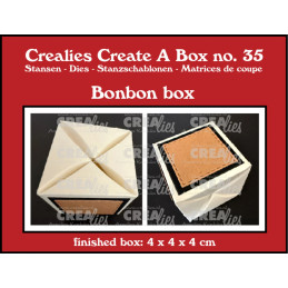 CREAlies - Create A Box - Box For 1 Chocolate - CCAB35