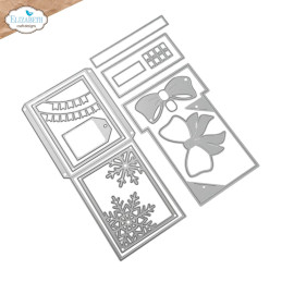 Elizabeth Craft Designs - Paper Flowers - Decorative Gift Card Holder