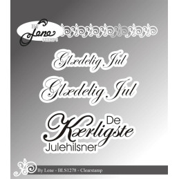 By Lene - Stempel - Danske Tekster - BLS1278