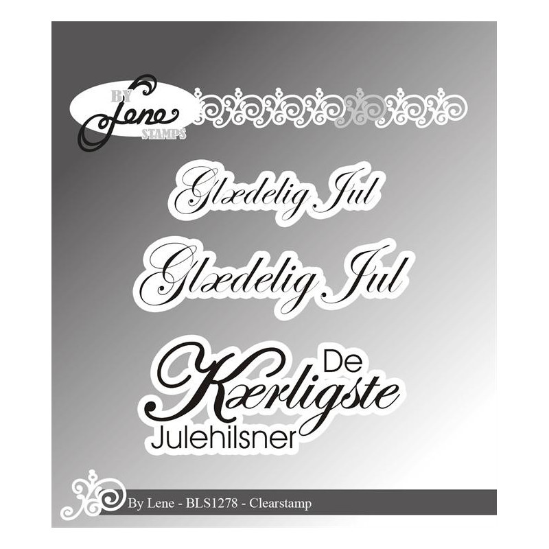 By Lene - Stempel - Danske Tekster - BLS1278