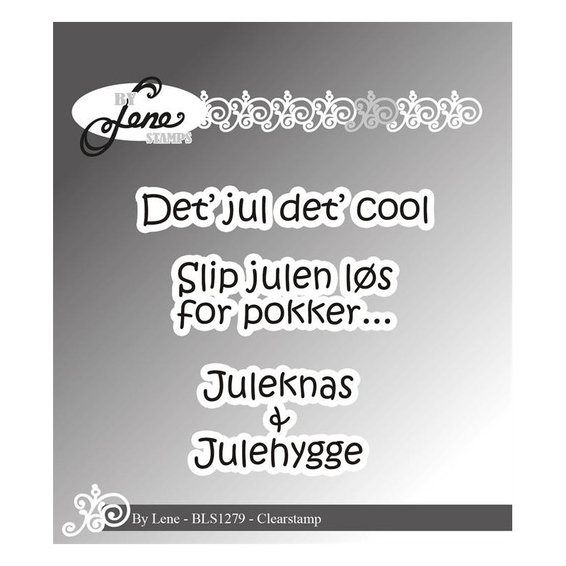 By Lene - Stempel - Danske Tekster - BLS1279