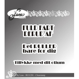 By Lene - Stempel - Danske Tekster - BLS1281