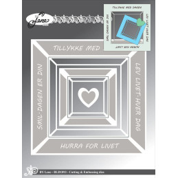 By Lene - Square Frame - BLD1893