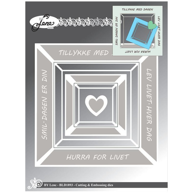 By Lene - Square Frame - BLD1893