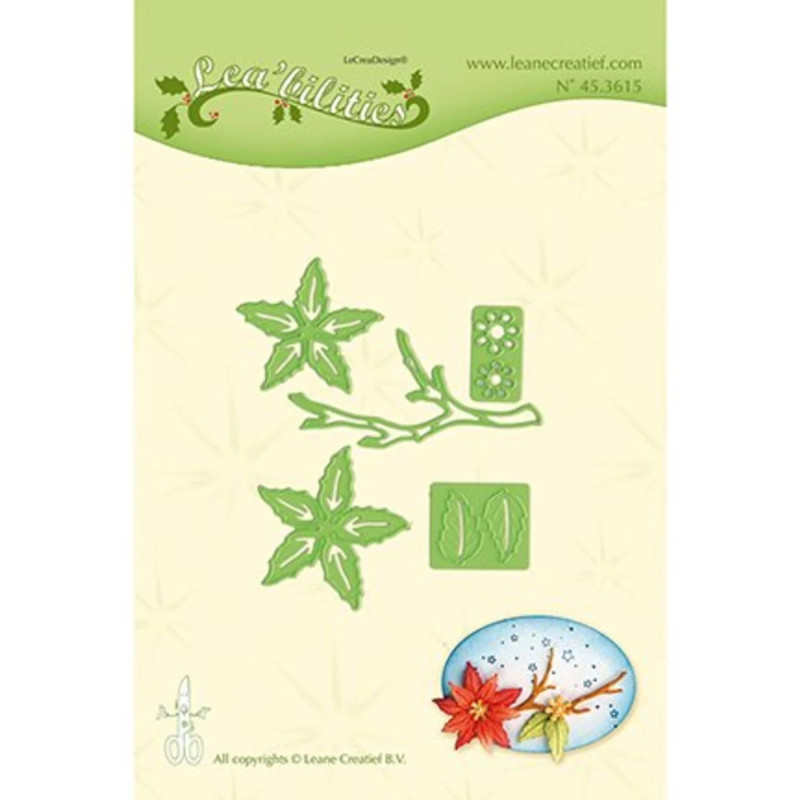 Leane Creatief - Poinsettia - 45.3615