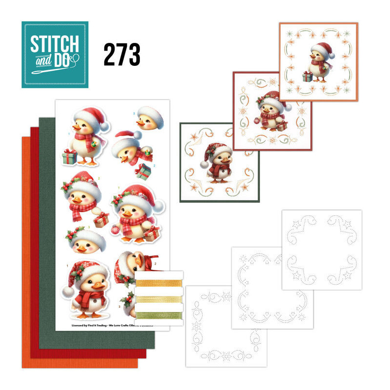 Stitch And Do 273 - Furry Christmas Friends