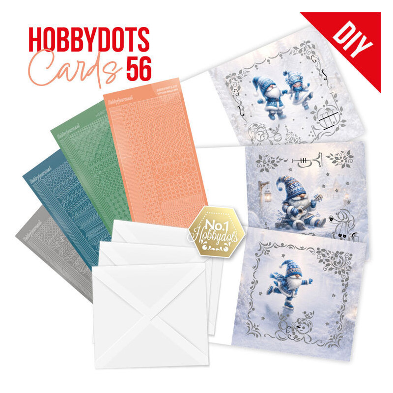 Dot And Do Cards 56 - Winter Gnome Wonders