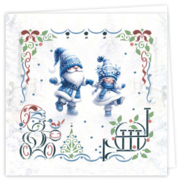 Dot And Do Cards 56 - Winter Gnome Wonders