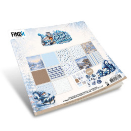 Berries Beauties - Papirblok - Winter Gnome Wonders - BBPP10056