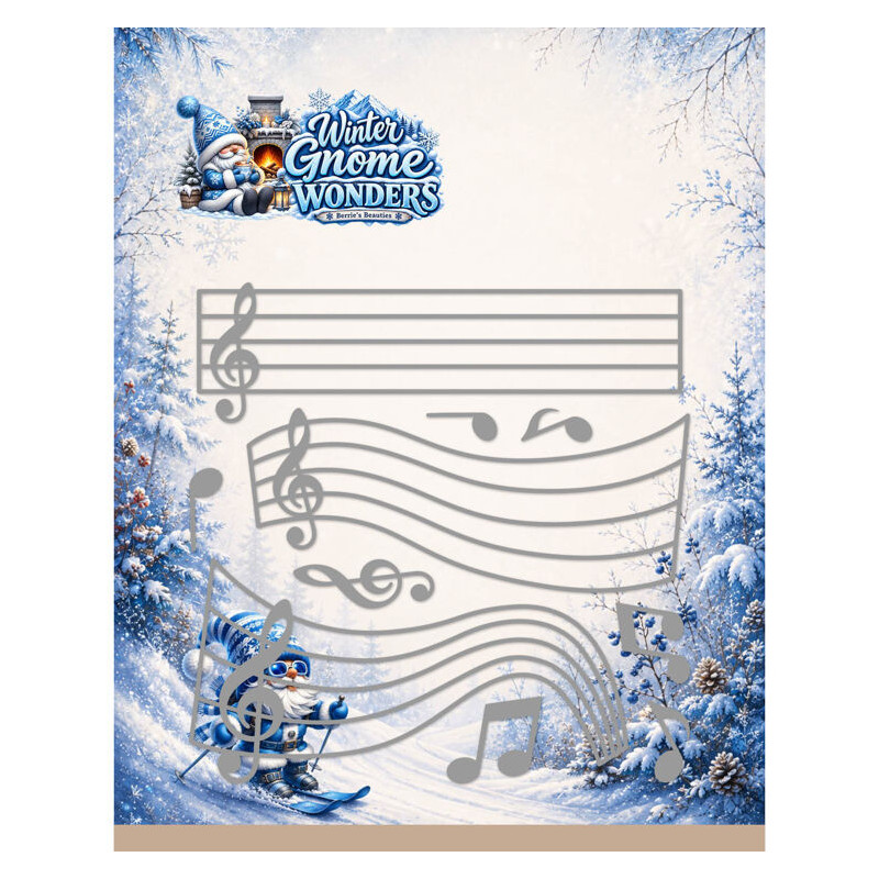 Berries Beauties - Winter Gnome Wonders - Winter Gnome Melodies - BBD10144