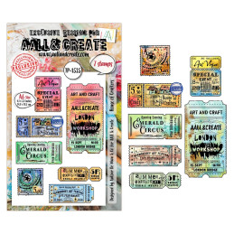 AALL And Create - Stamp Set A6 - Universe Of Patterns - House Of Crafters - AALL-TP-1535