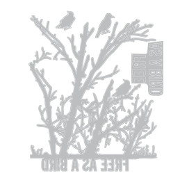 Sizzix - Seth Apter - Thinlits Die - Free Bird - 667213