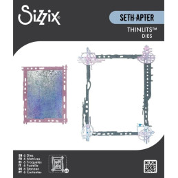 Sizzix - Seth Apter - Thinlits Die - Framed - 667233