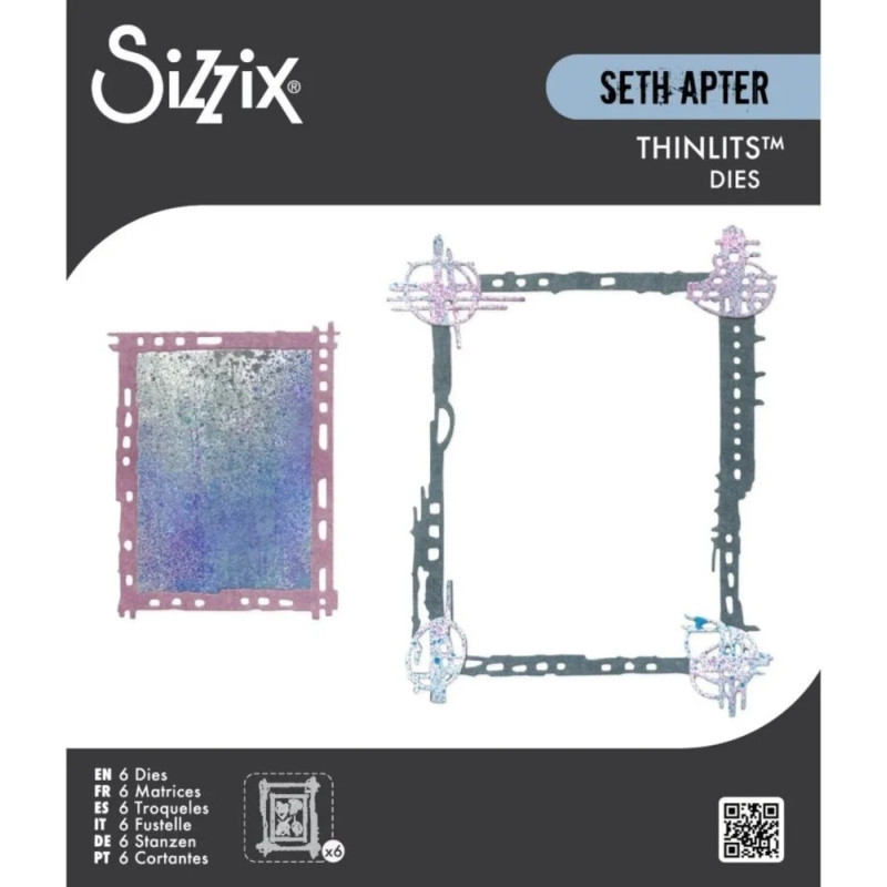 Sizzix - Seth Apter - Thinlits Die - Framed - 667233