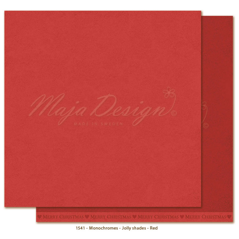 Maja Design - Monochromes - Jolly - Red - MONO-1541