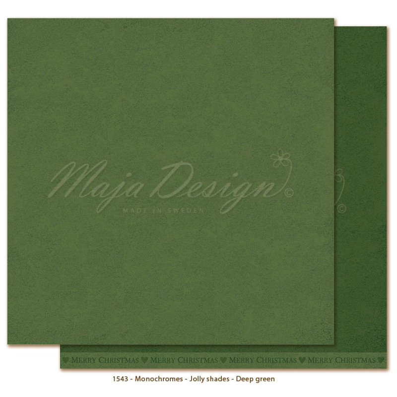 Maja Design - Monochromes - Jolly - Deep Green - MONO-1543
