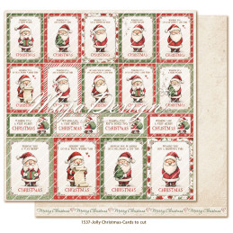 Maja Design - Jolly Christmas - Cards To Cut - JOL-1537