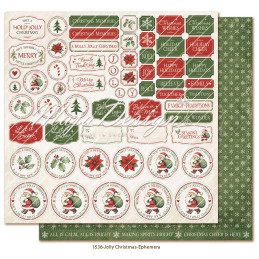 Maja Design - Jolly Christmas - Ephemera - JOL-1538