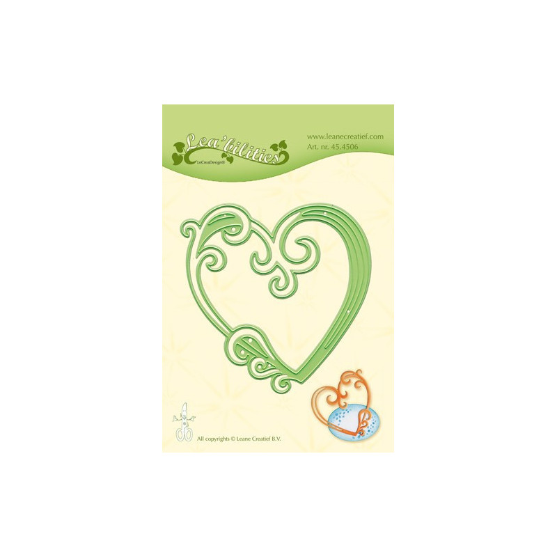 Leane Creatief - Heart - 45.4506