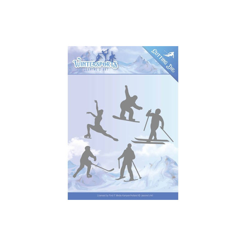 Jeanine's Art - Wintersports - Winter Sporting - JAD10030