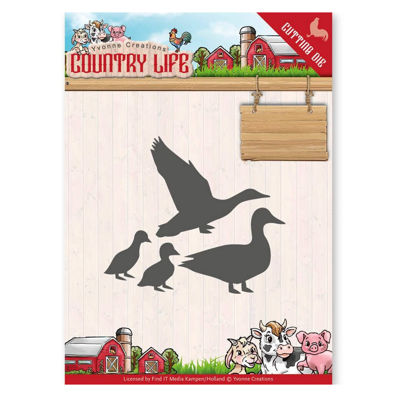 Yvonne Creations - Country Life - Ducks - YCD10126