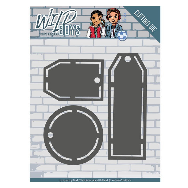 Yvonne Creations - Wild Boys - Tags - YCD10122